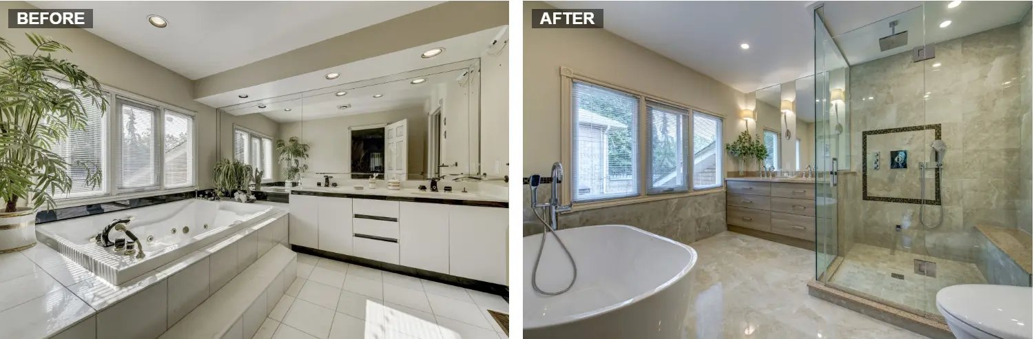 Our gallery of bathroom renovation projects